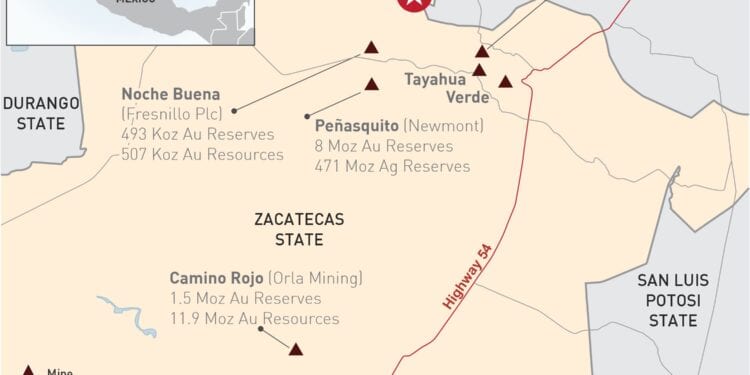 Minera Alamos Reports 630,000 oz Mineral Resource Estimate For Cerro de Oro