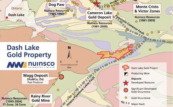 Nuinsco Expands Ontario Gold Property Holdings