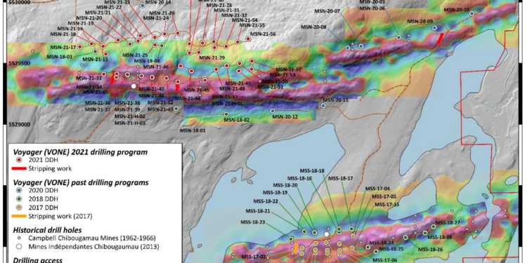 Voyager Metals Reports Final Assays from Infill Drilling at Mont Sorcier, Quebec