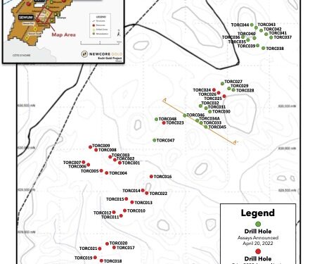 Newcore Gold Confirms And Expands New Discovery At Enchi
