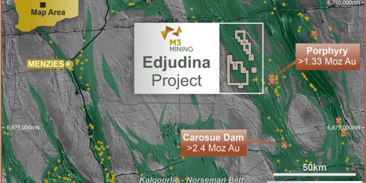 M3 Mining Intersects High-Grade Gold at Edjudina